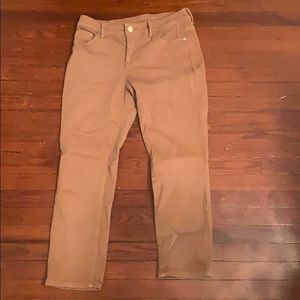 Chico’s corduroy so slimming girlfriend jeans crop